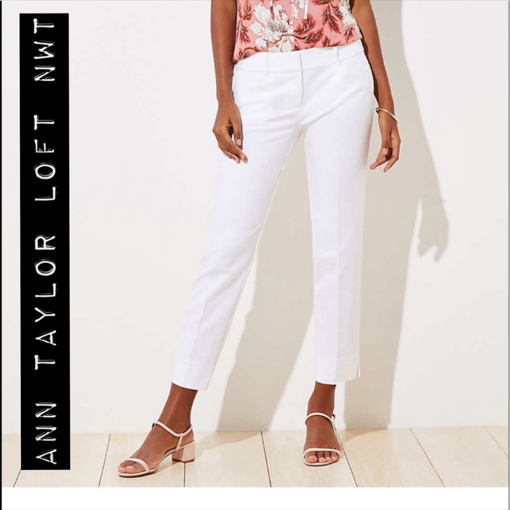 NWT LOFT Julie, Riviera Crop Pant